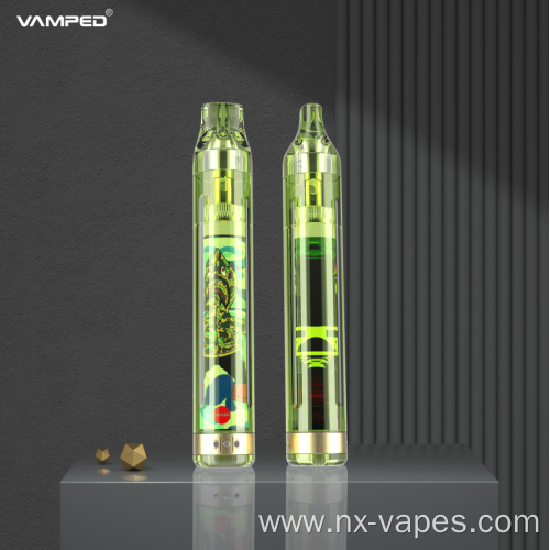 VAMPED E-Liquid Capacity 3ml Pen e-cigarette
